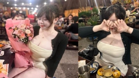 Cho em bím múp ăn no rồi đụ luôn